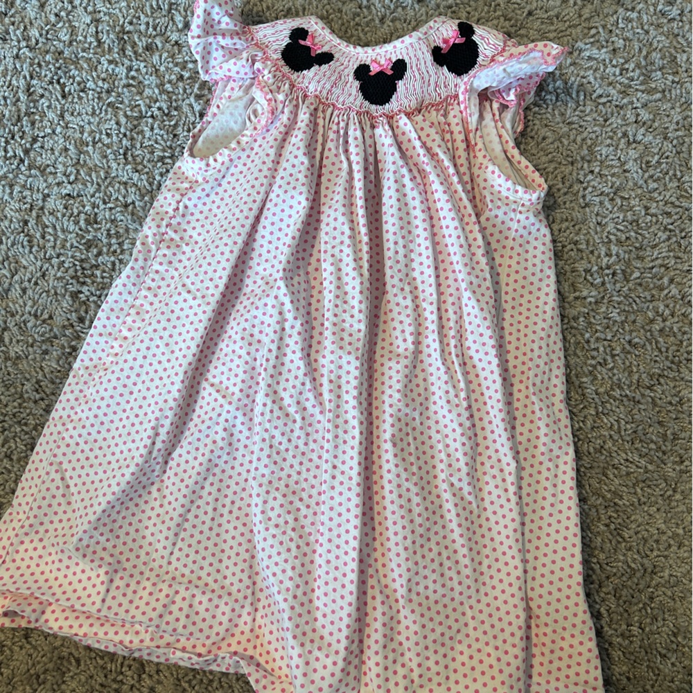Disney Mickey smocked dress